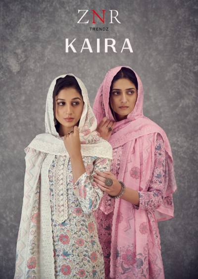 Kaira By ZNR Trendz Fancy Cotton Embroidered Salwar Kameez Collection